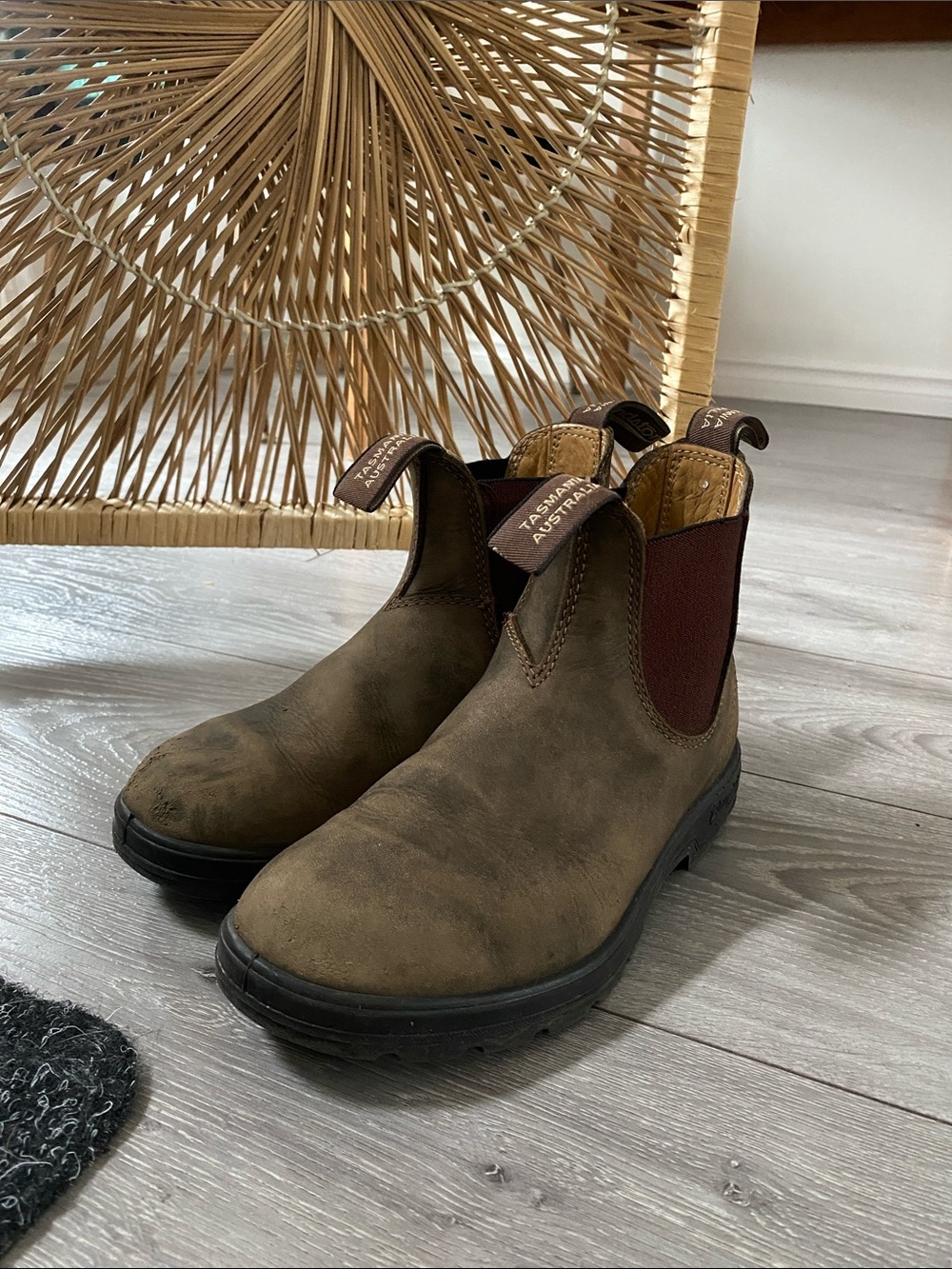 Blundstone Brown Chelsea Ankle Boots (AU size 3)